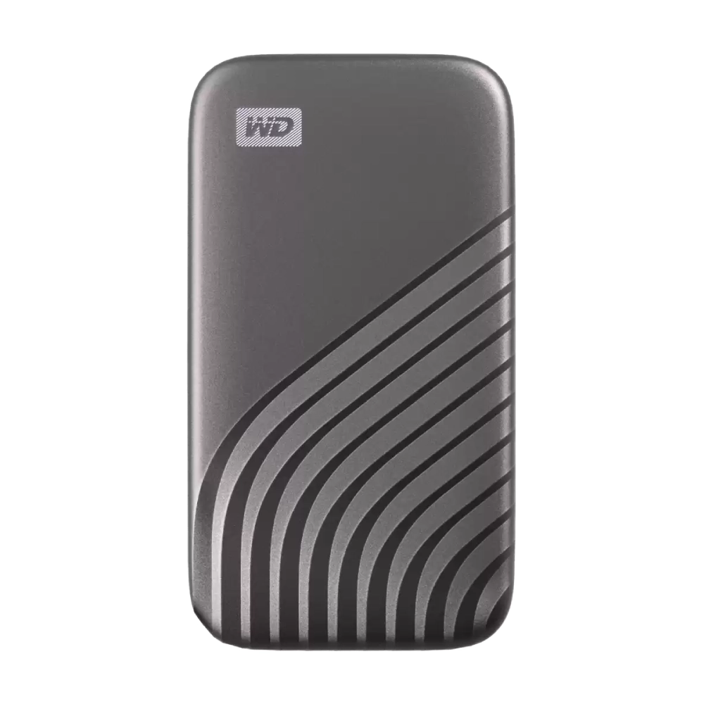 WD EXTERNAL SSD 2TB MY PASSPORT GREY view 2